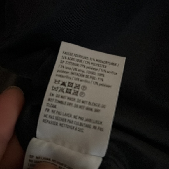 AEO plaid coat XS - Like New! - Picture 7 of 8